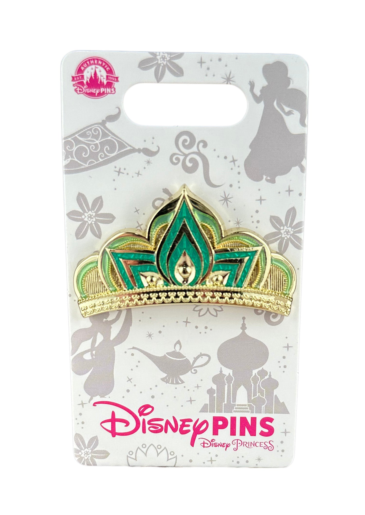 Disney Pin - Princess Crown - Aladdin - Jasmine