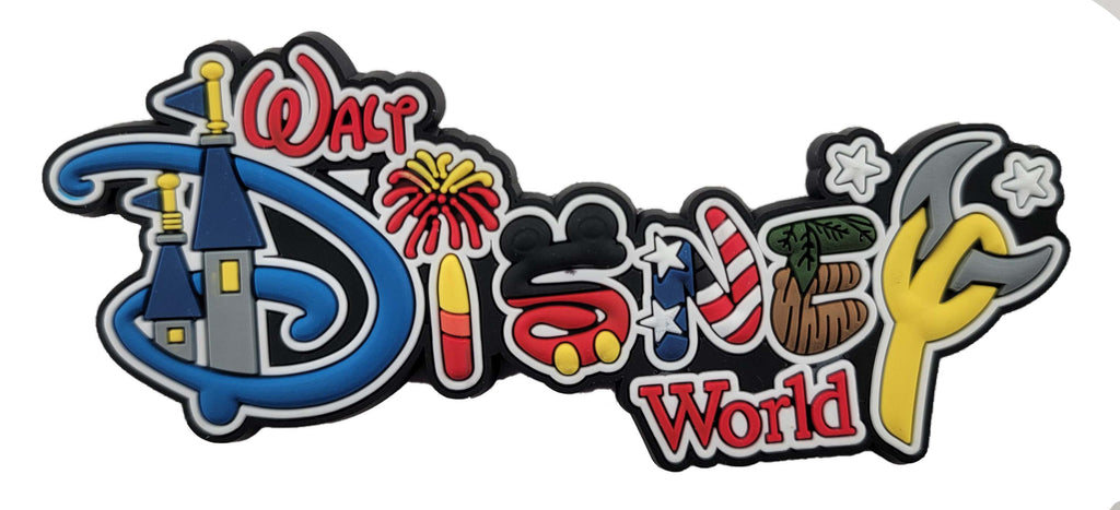 Disney Magnet - Walt Disney World - Character Colors - front view
