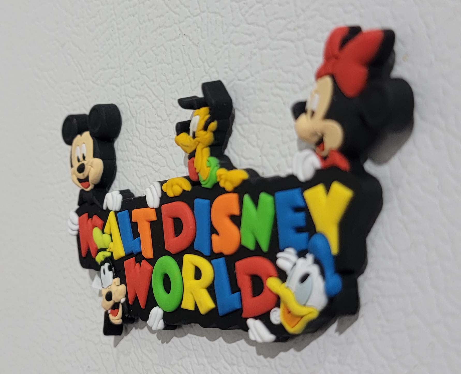 Disney Magnet - Walt Disney World - Letters - Mickey Mouse the Fab Five - Logo - alternate view 2