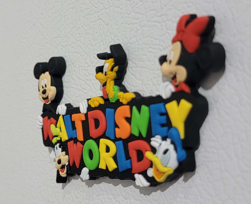 Disney Magnet - Walt Disney World - Letters - Mickey Mouse the Fab Five - Logo - alternate view 2
