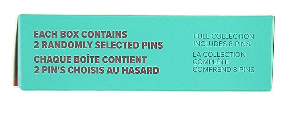 Disney Pin - Play in the Parks Mystery Box - 2 Random Pins - Sealed - package and series details