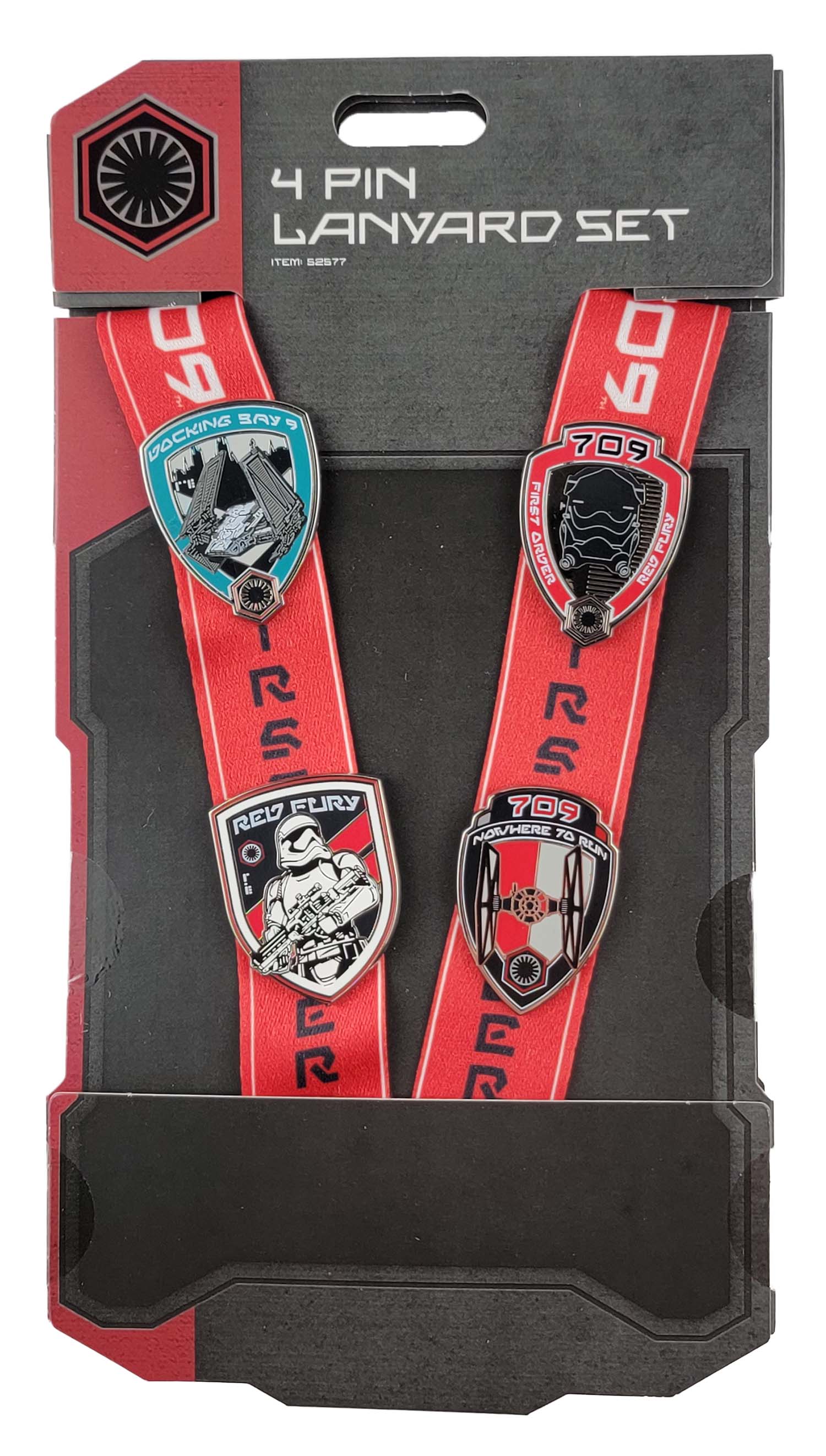 Disney Pin - Starter Set - Star Wars Galaxy's Edge - First Order 709th Legion