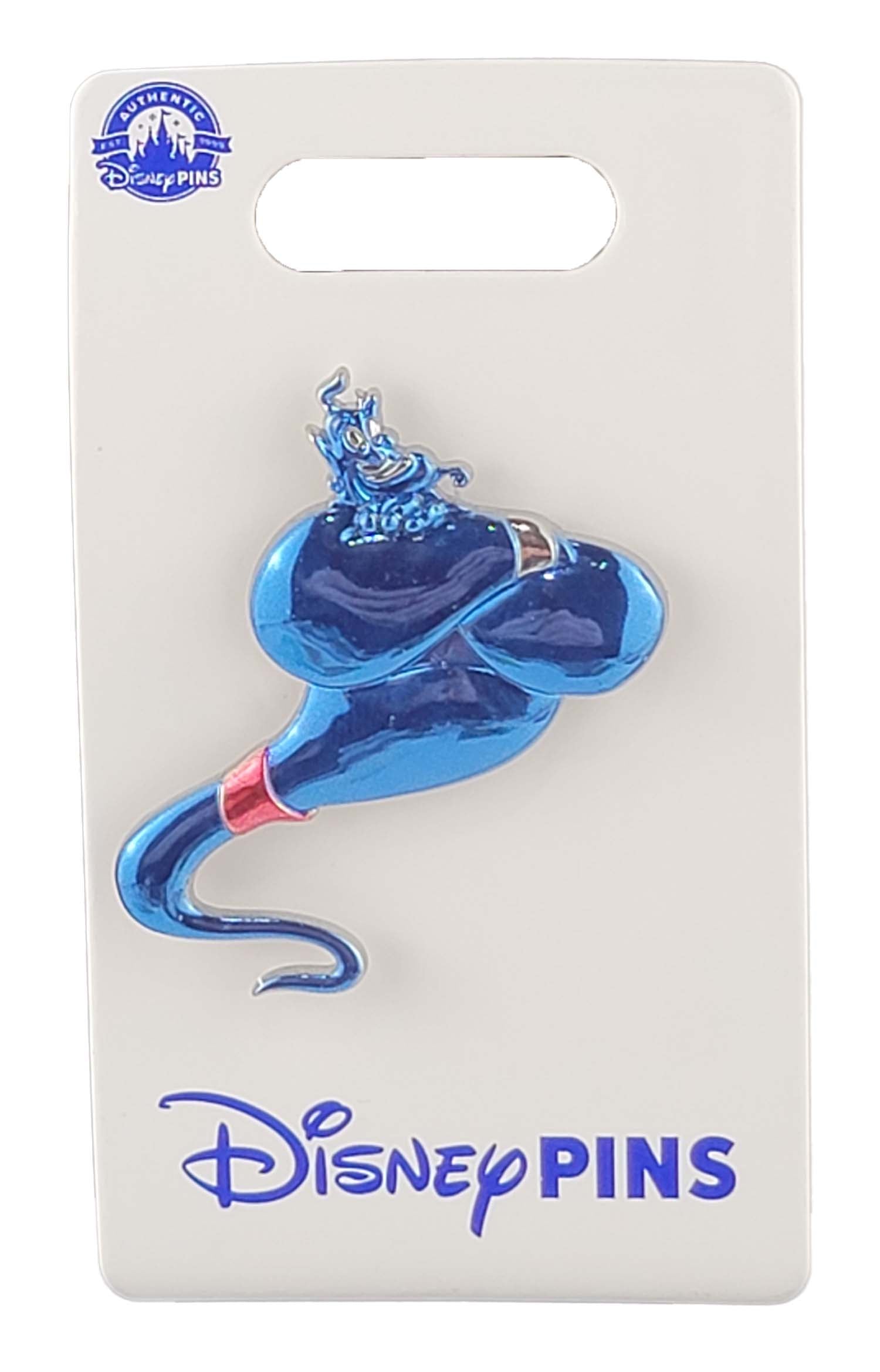 Disney Pin - Metallic - 3D - Sculpted - Aladdin - Genie