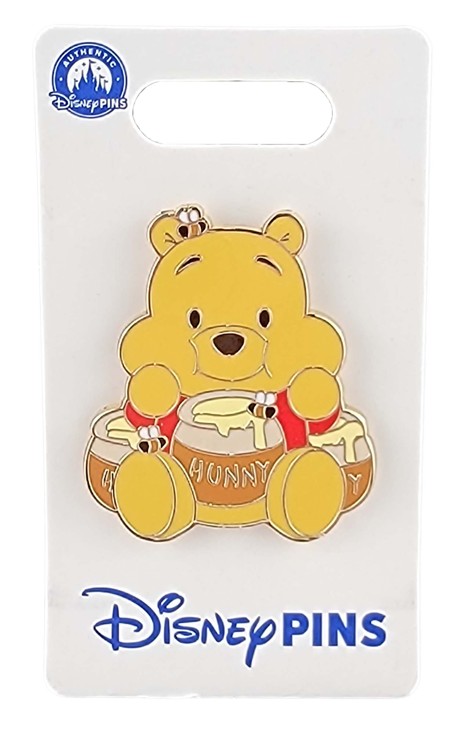 Disney Pin - Winnie the Pooh - Hunny Pots - Bees - Honey