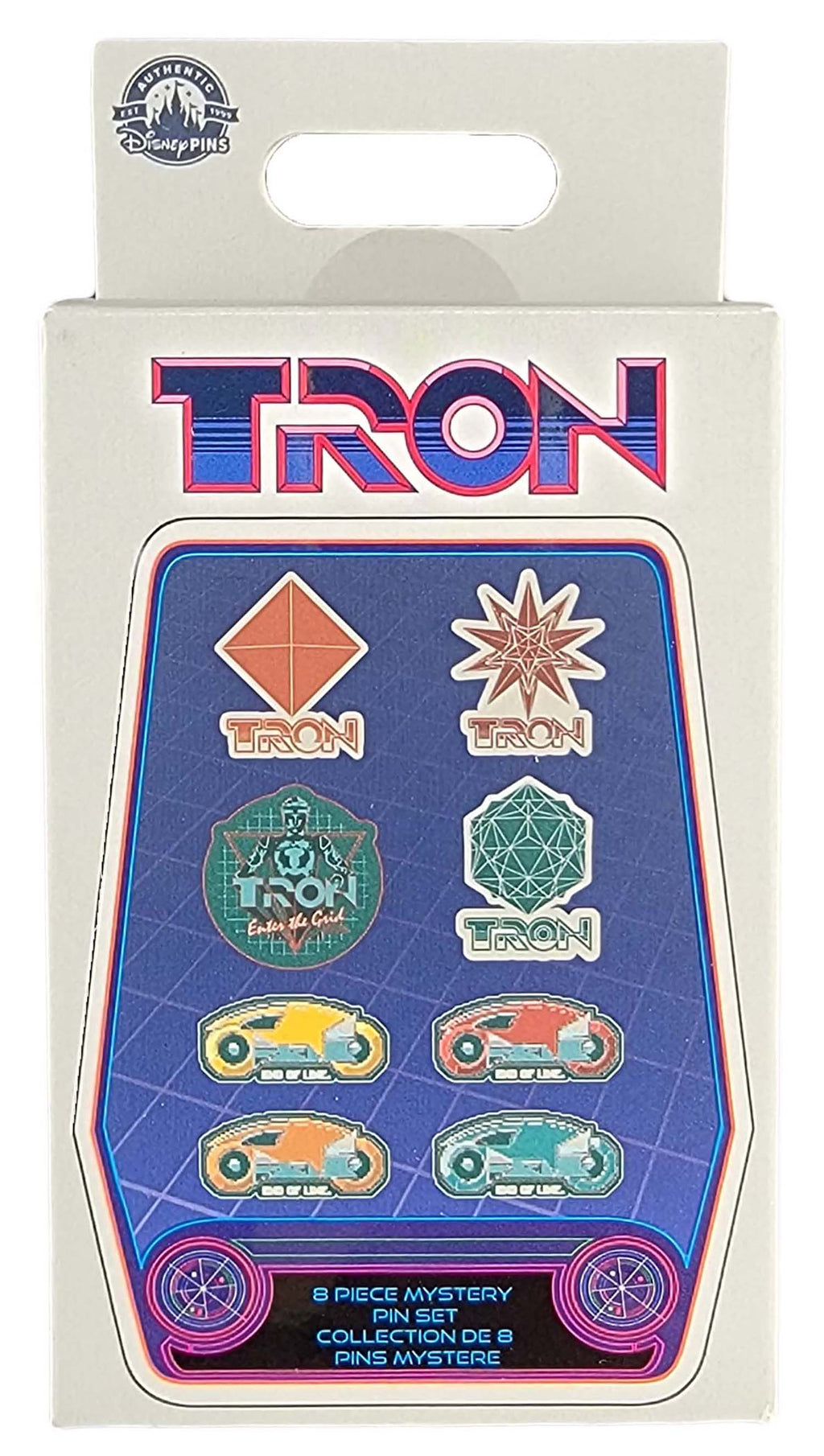 Disney Pin - Tron Lightcycle Run Mystery Box - 2 Random Pins - Sealed