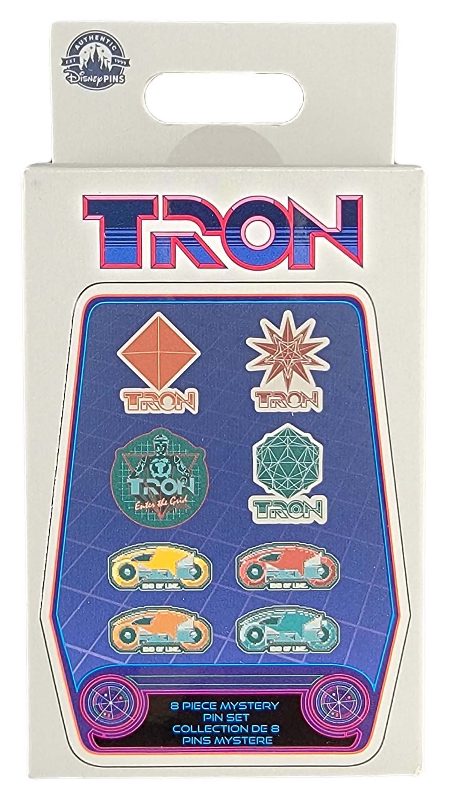 Disney Pin - Tron Lightcycle Run Mystery Box - 2 Random Pins - Sealed