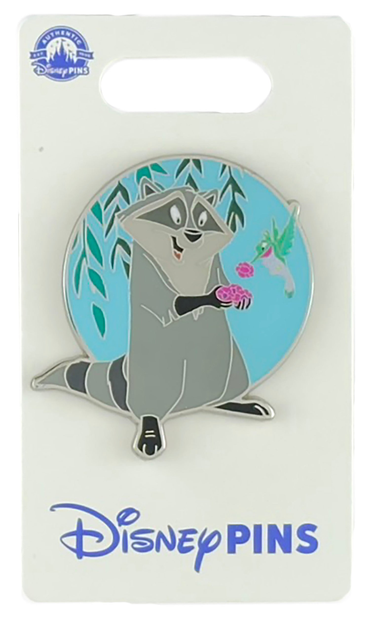 Disney Pin - Pocahontas - Meeko and Flit - with Berries