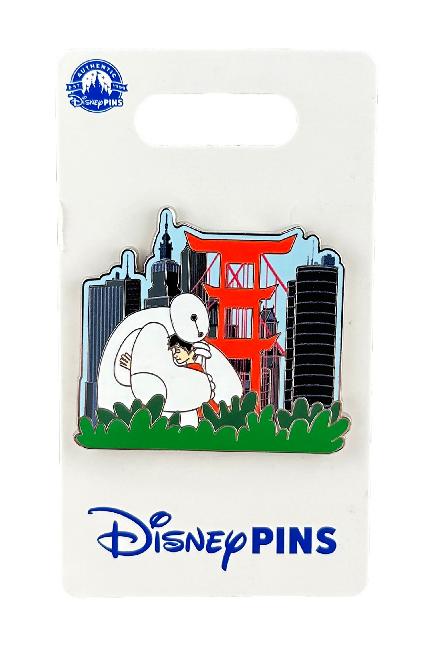 Disney Pin - Big Hero 6 - San Fransokyo - Baymax and Hiro Hamada