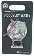 Disney Pin - Starbucks Discovery - EPCOT - Figment, Snowgies and Remy - Dangle