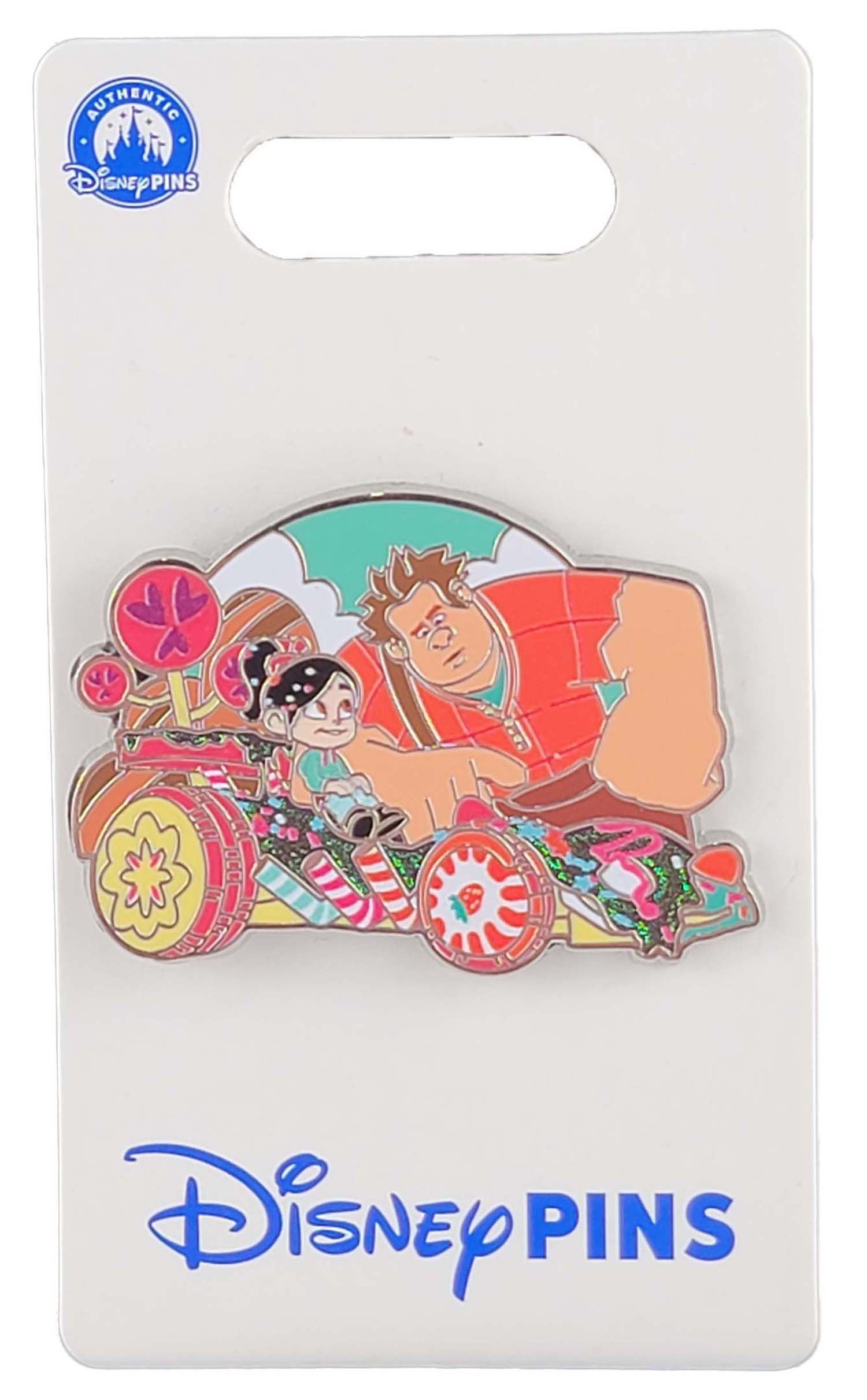 Disney Pin - Wreck It Ralph - Vanellope and Ralph - Lickety Split - Candy Cart