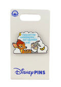 Disney Pin - Bambi - If You Can't Say Something Nice Don't Say Nothin' At All - Bambi & Thumper