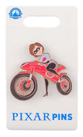 Disney Pin - Incredibles - Helen Parr - Elastigirl - Riding Red Motorcycle
