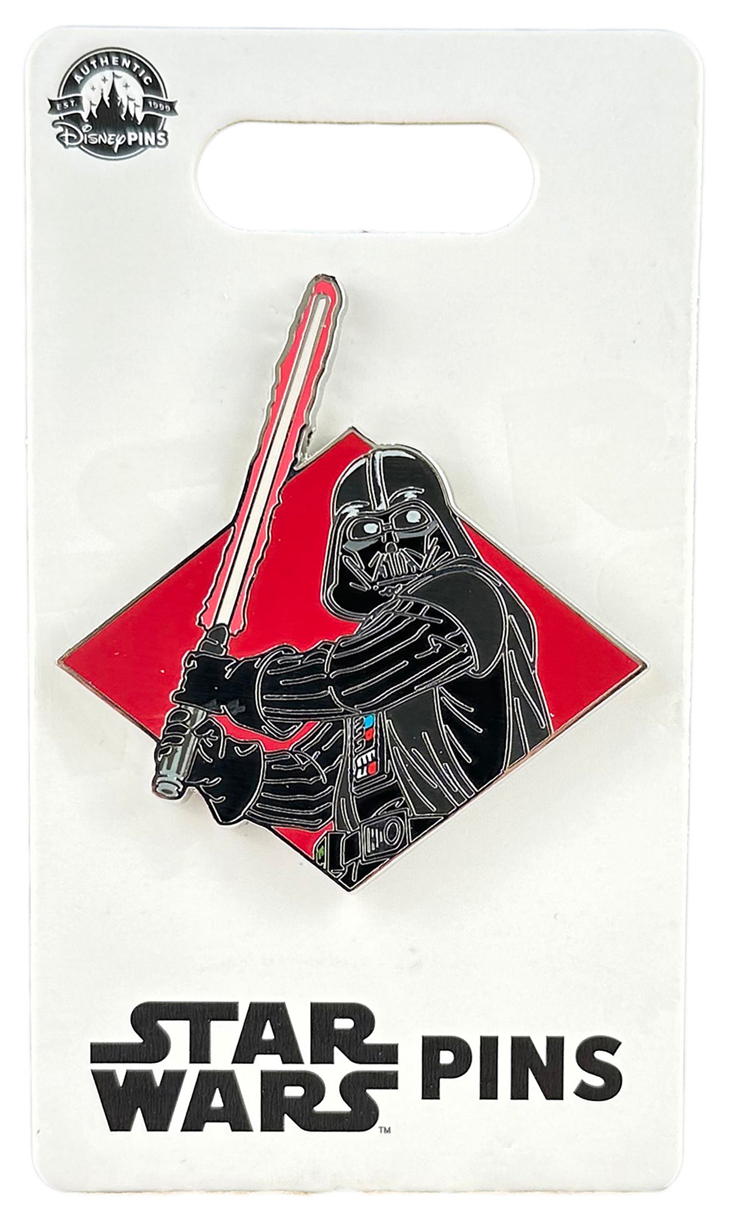 Disney Pin - Star Wars - Spotlight - Darth Vader with Lightsaber