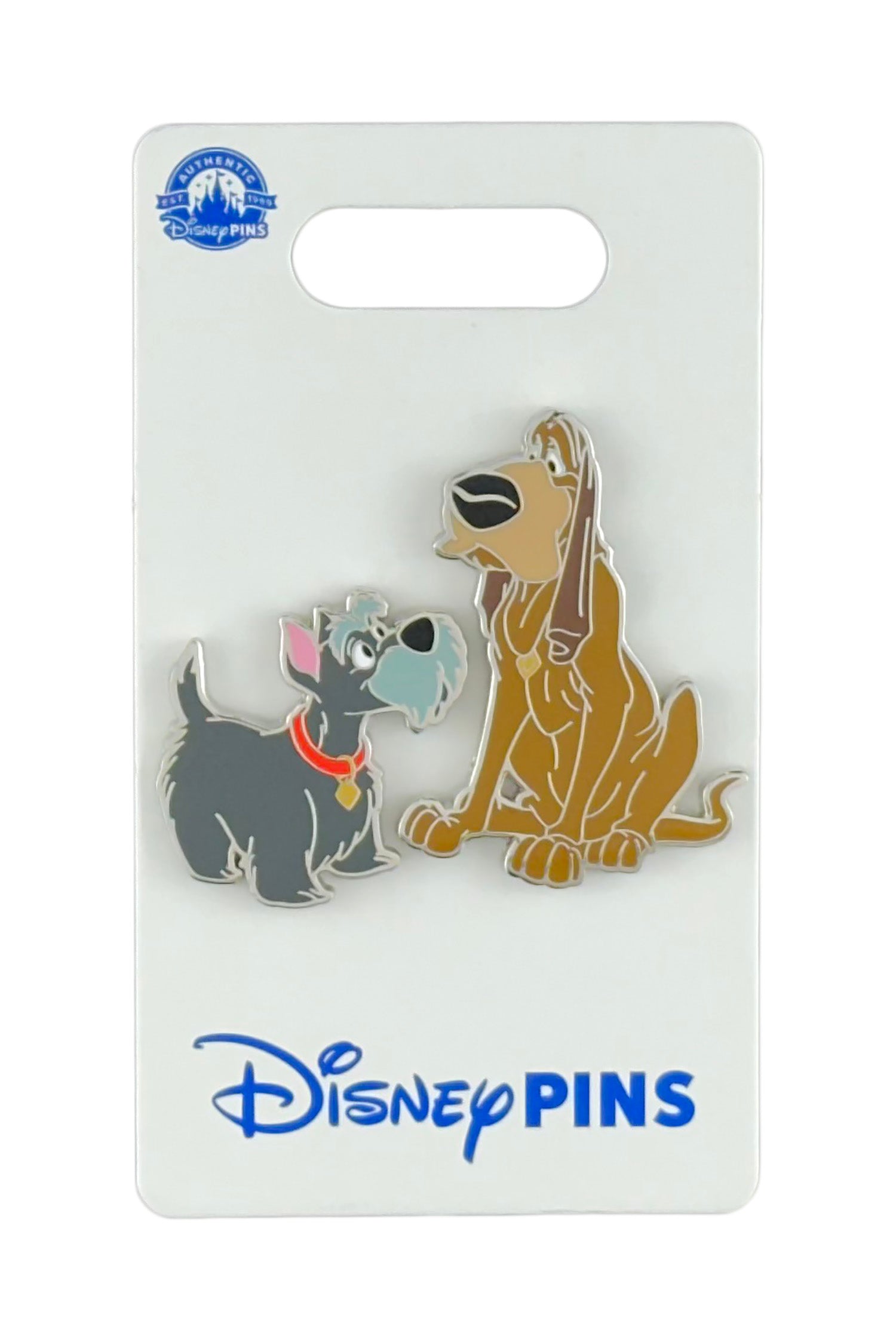 Disney Pin - Lady and the Tramp - Trusty and Jock