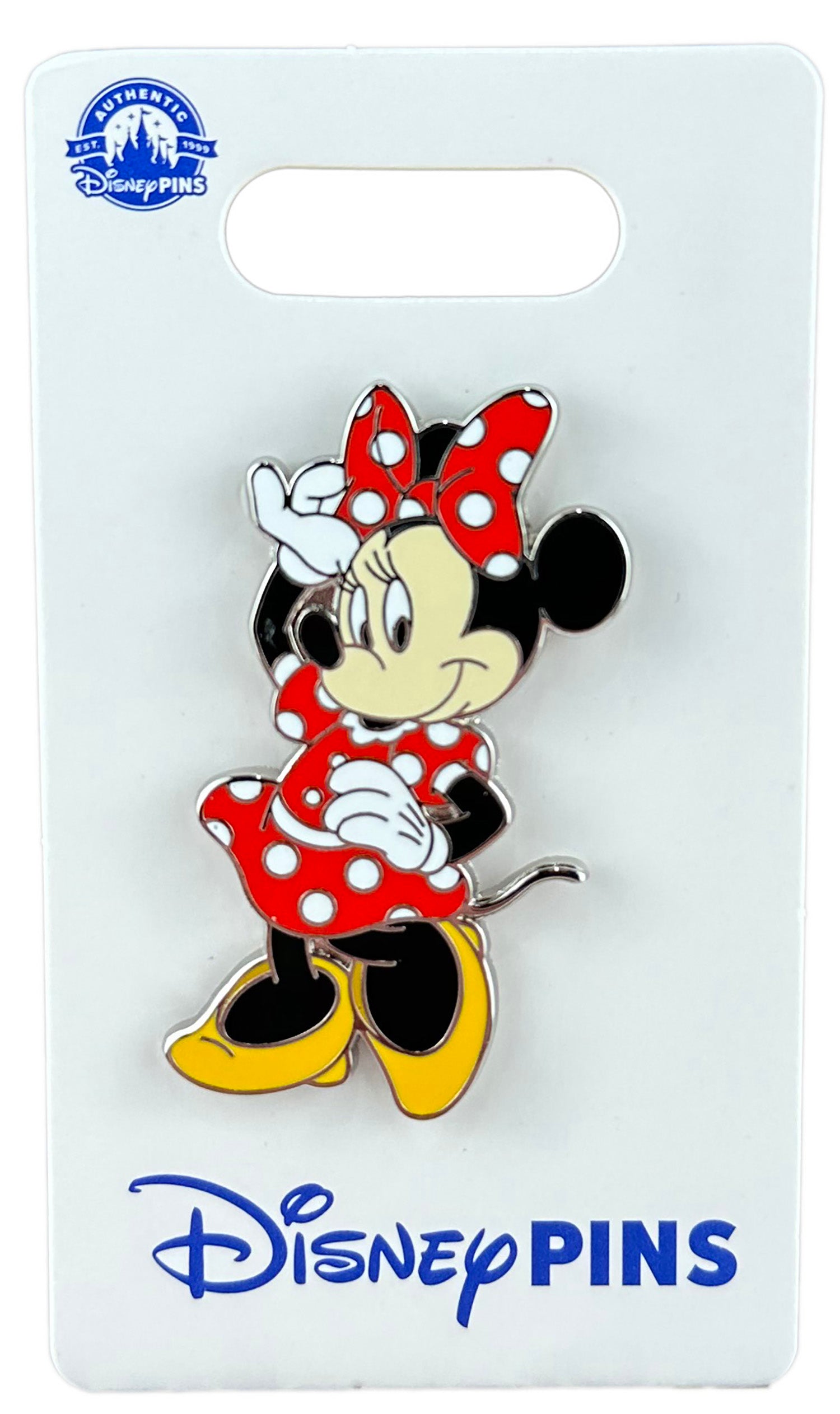 Disney Pin - Minnie Mouse - Fixing Her Hair Bow