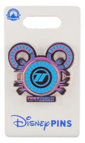 Disney Pin - EPCOT - Test Track - Mickey Mouse Icon - Hinged - front view