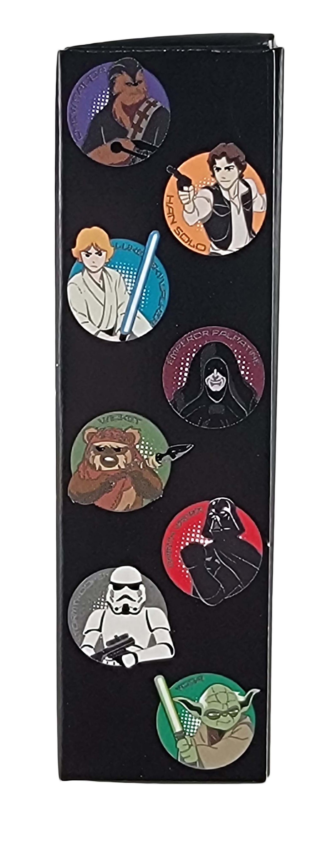 Disney Pin - Star Wars - Trilogy Characters Anime Style - Series 2 - Mystery Box - 2 Pins - Sealed