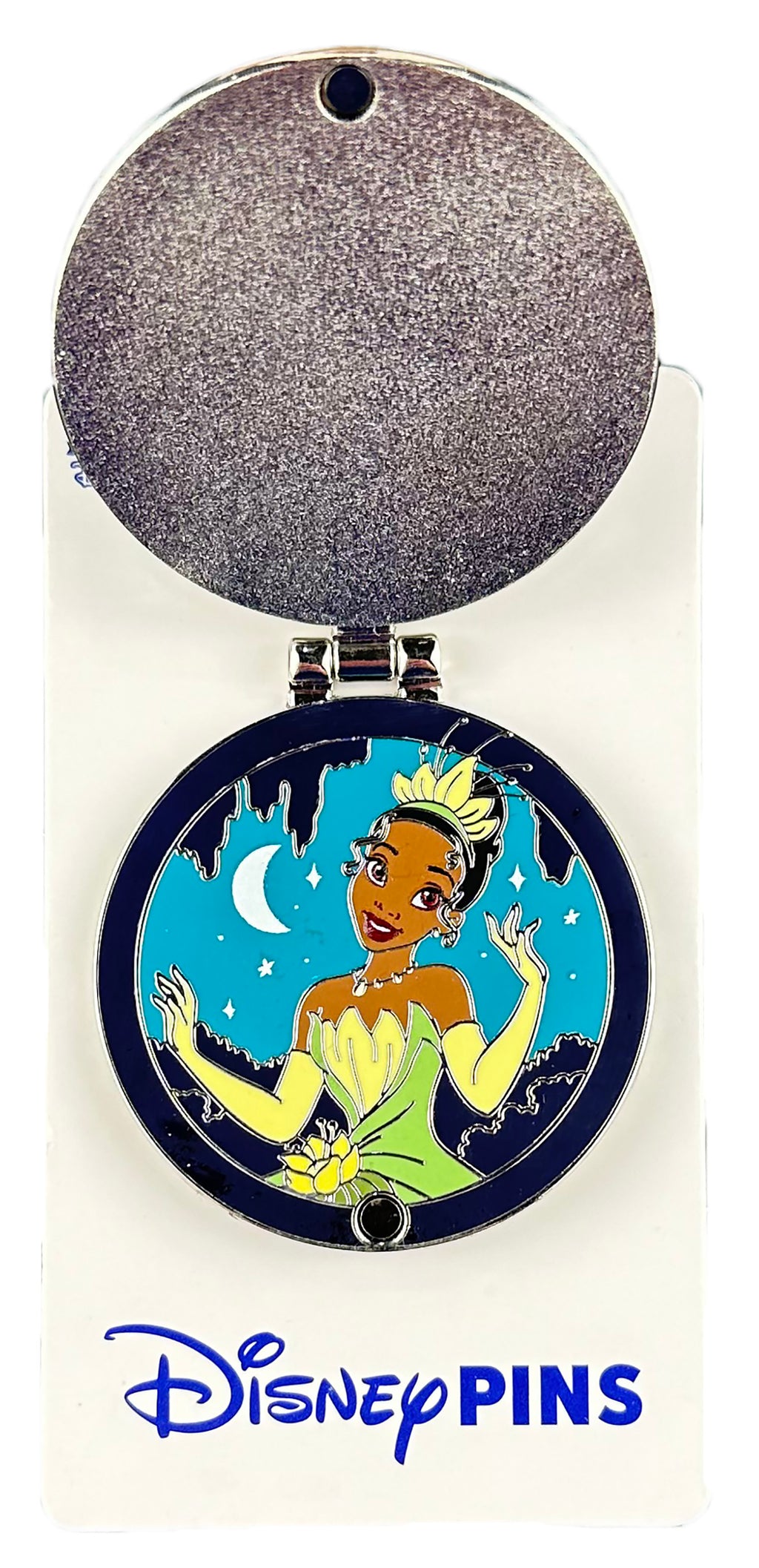 Disney Pin - Port Orleans Resort French Quarter - Tiana - Mardi Gras - detail view 2