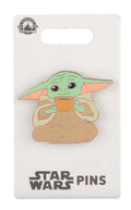 Disney Pin - Star Wars - The Mandalorian - Grogu - Drinking Broth Bowl