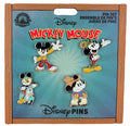 Disney Pin - Booster Set - Mickey Mouse Cartoon Shorts - 4-Pin Set - front view