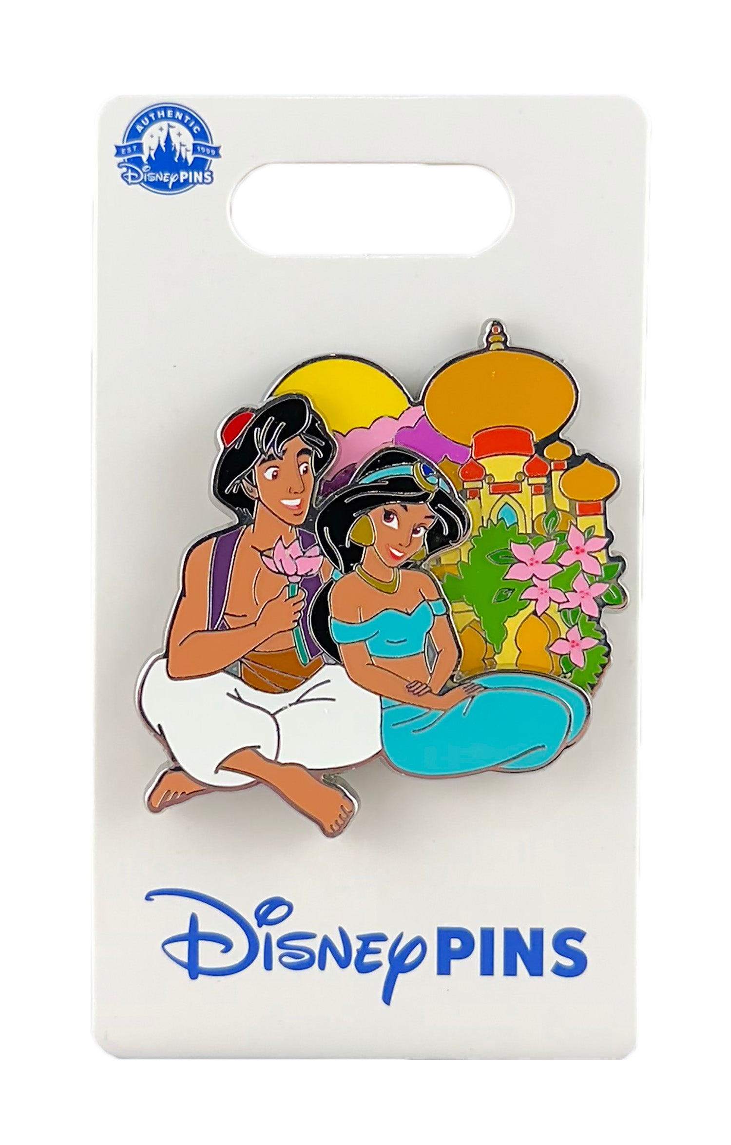 Disney Pin - Aladdin - Aladdin and Jasmine - Agrabah Palace