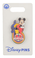 Disney Pin - All-Star Resorts - Mickey Mouse - Music G Clef