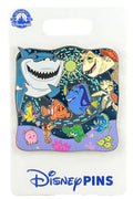 Disney Pin - Supporting Cast - Finding Nemo - Bruce, Crush, Squirt and Friends - front view