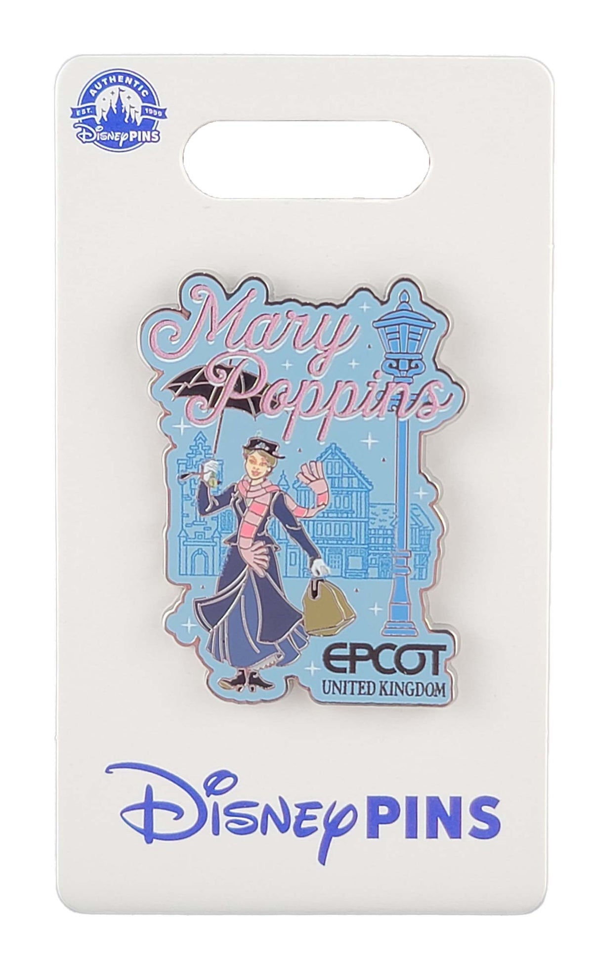 Disney Pin - EPCOT - World Showcase - United Kingdom - Mary Poppins - front view