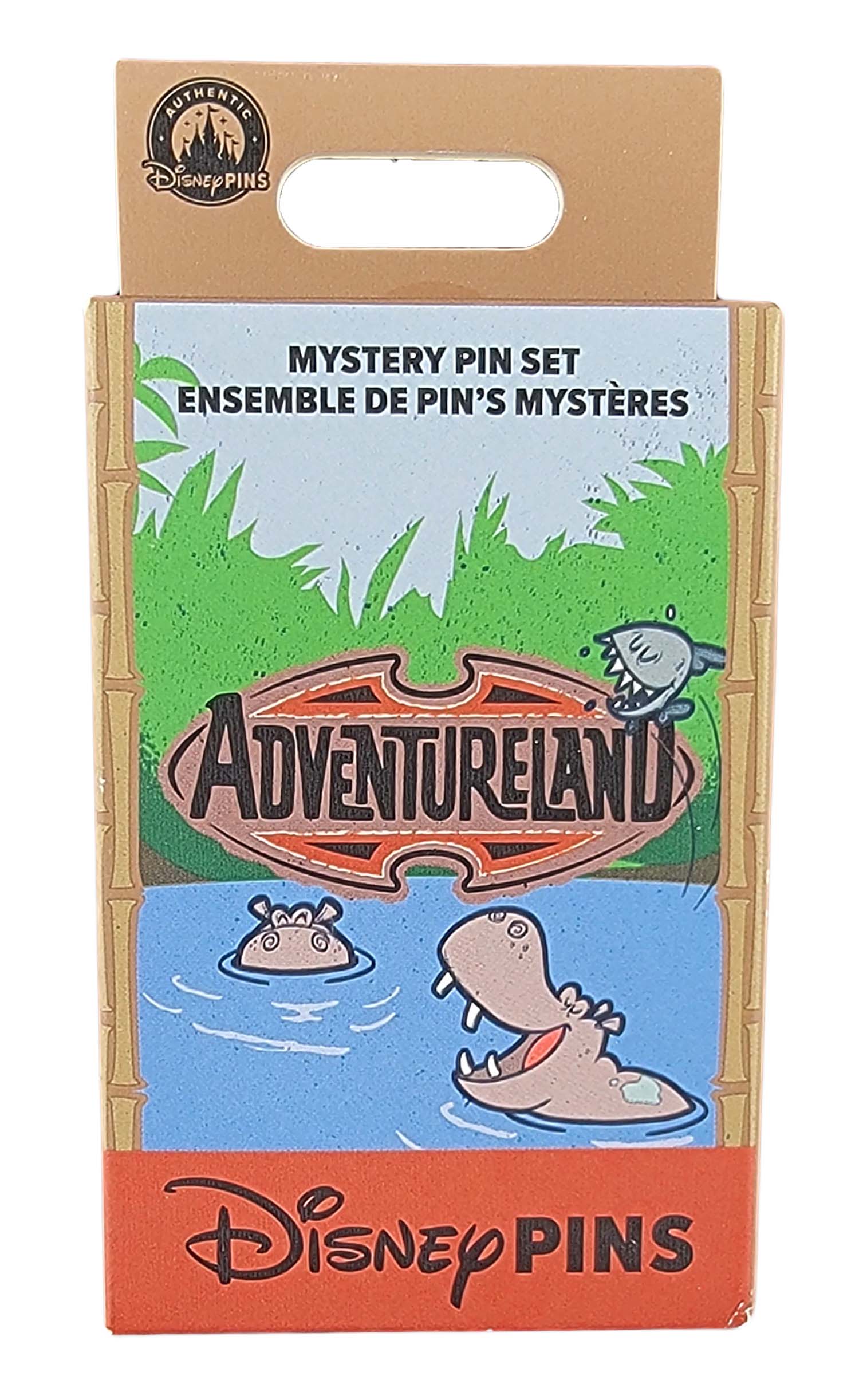 Disney Pin - Adventureland Mystery Box - 2 Random Pins - Sealed