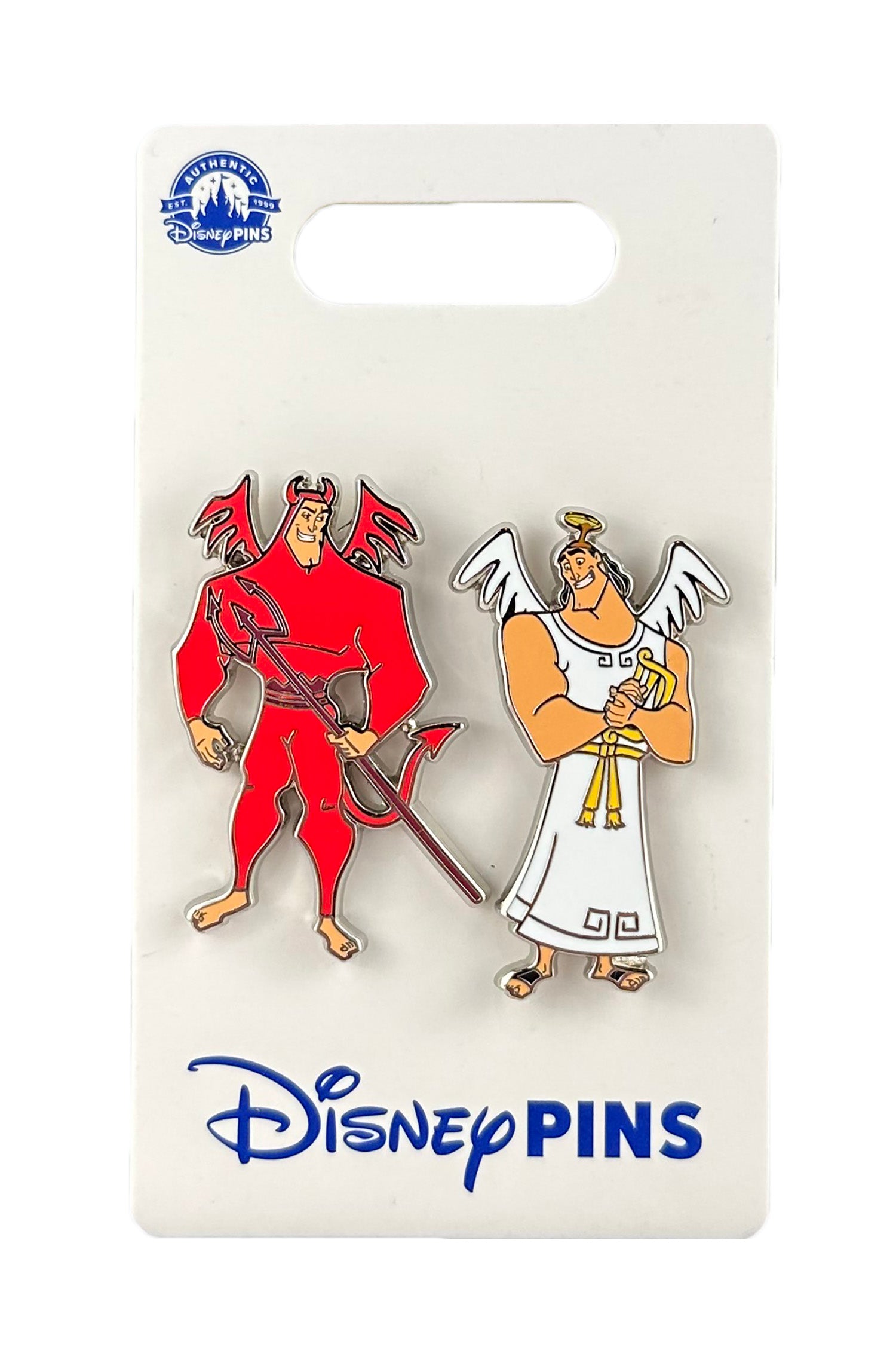 Disney PIn - Emperor's New Groove - Kronk - Angel and Devil Set