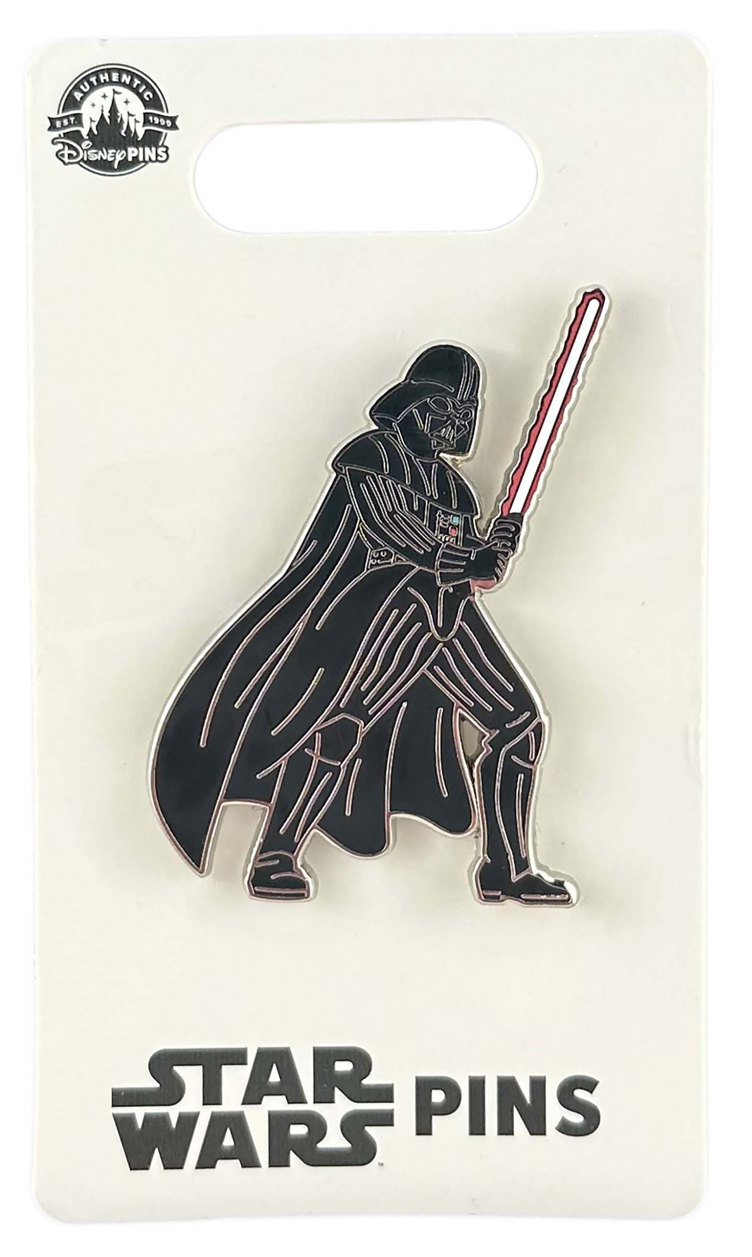 Disney Pin - Star Wars - Sith Lord Holding Lightsaber - Darth Vader