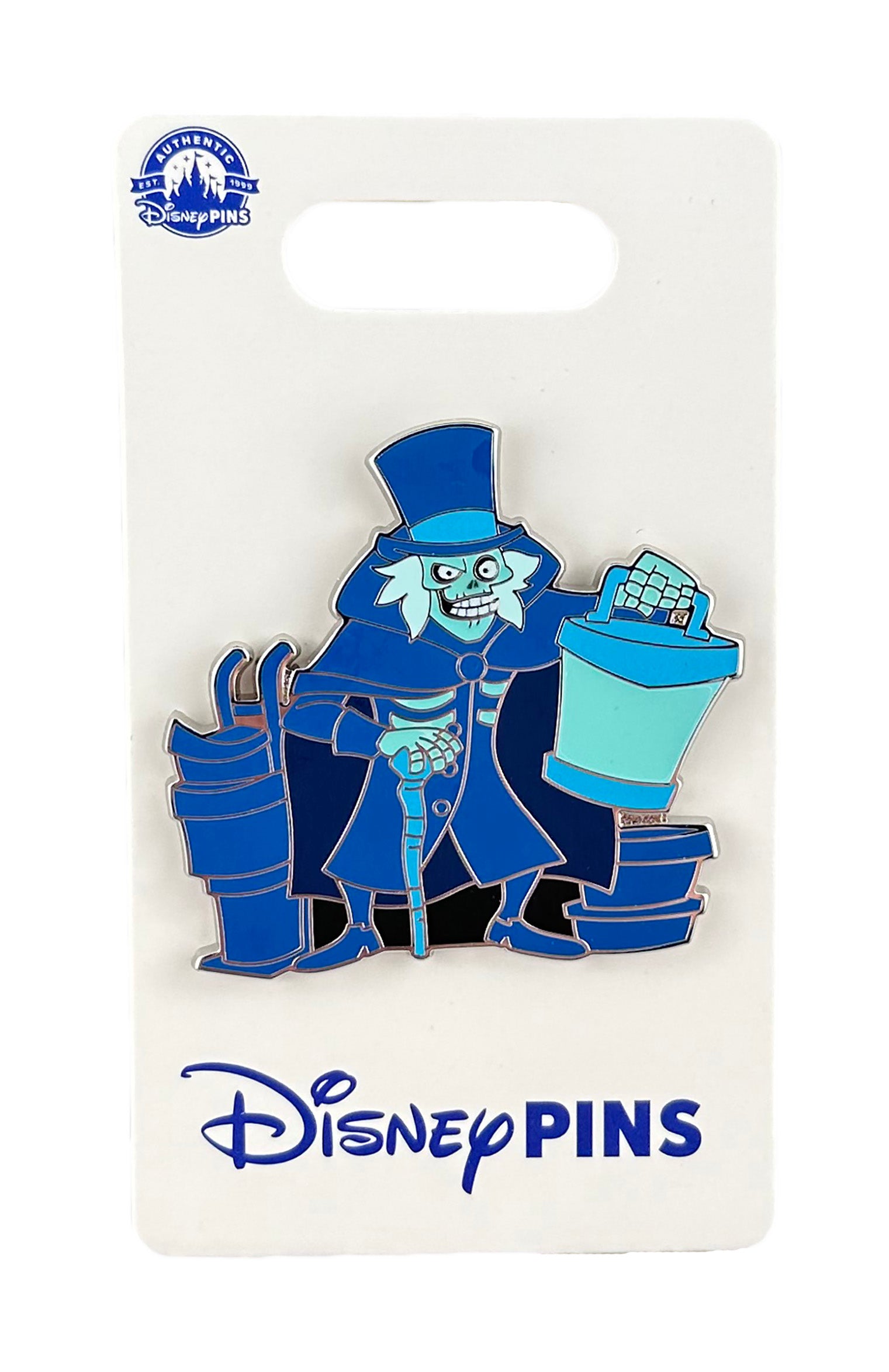 Disney Pin - Haunted Mansion - Hatbox Ghost - Glow in the Dark