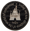 Disney Parks Magnet - Walt Quote - Shapers of the World of Tomorrow - front view
