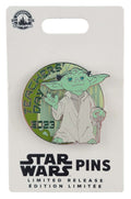 Disney Pin - Star Wars - Yoda - Teacher's Day 2023 - front view
