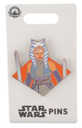 Disney Pin - Star Wars Spotlight - Ahsoka Tano Holding Lightsabers - front view