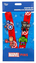 Disney Pin - Starter Set - Marvel Avengers - Pixel Characters Set