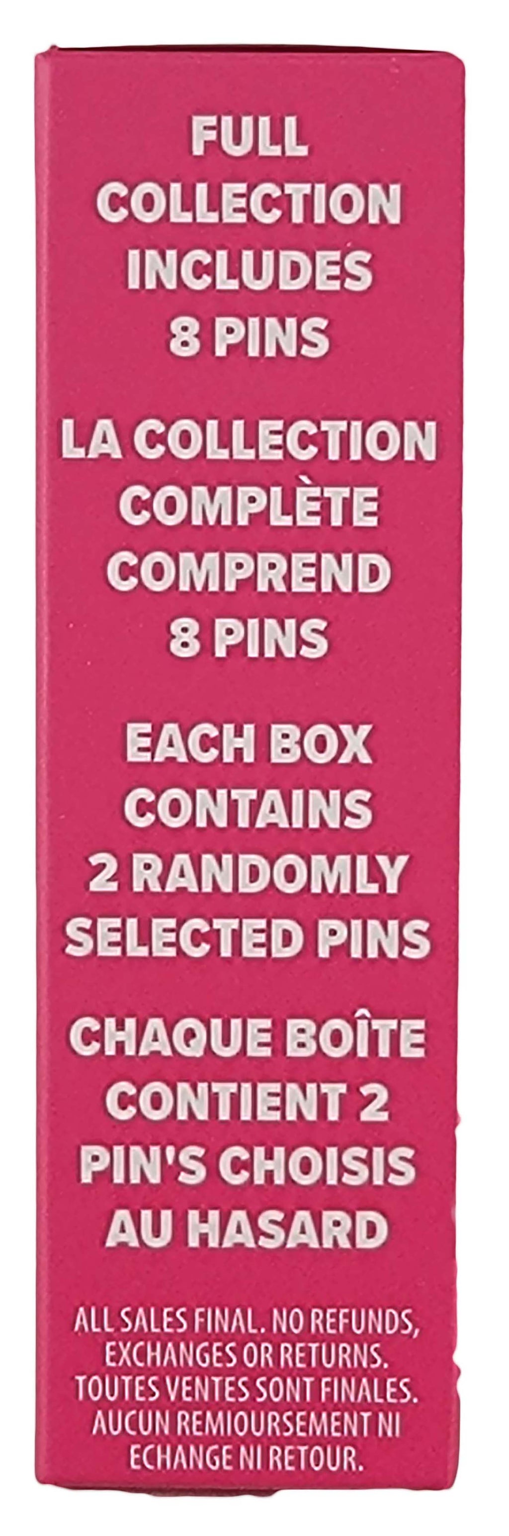 Disney Pin - Princess Pastries Mystery Box - 2 Random Pins - Sealed - package and series details