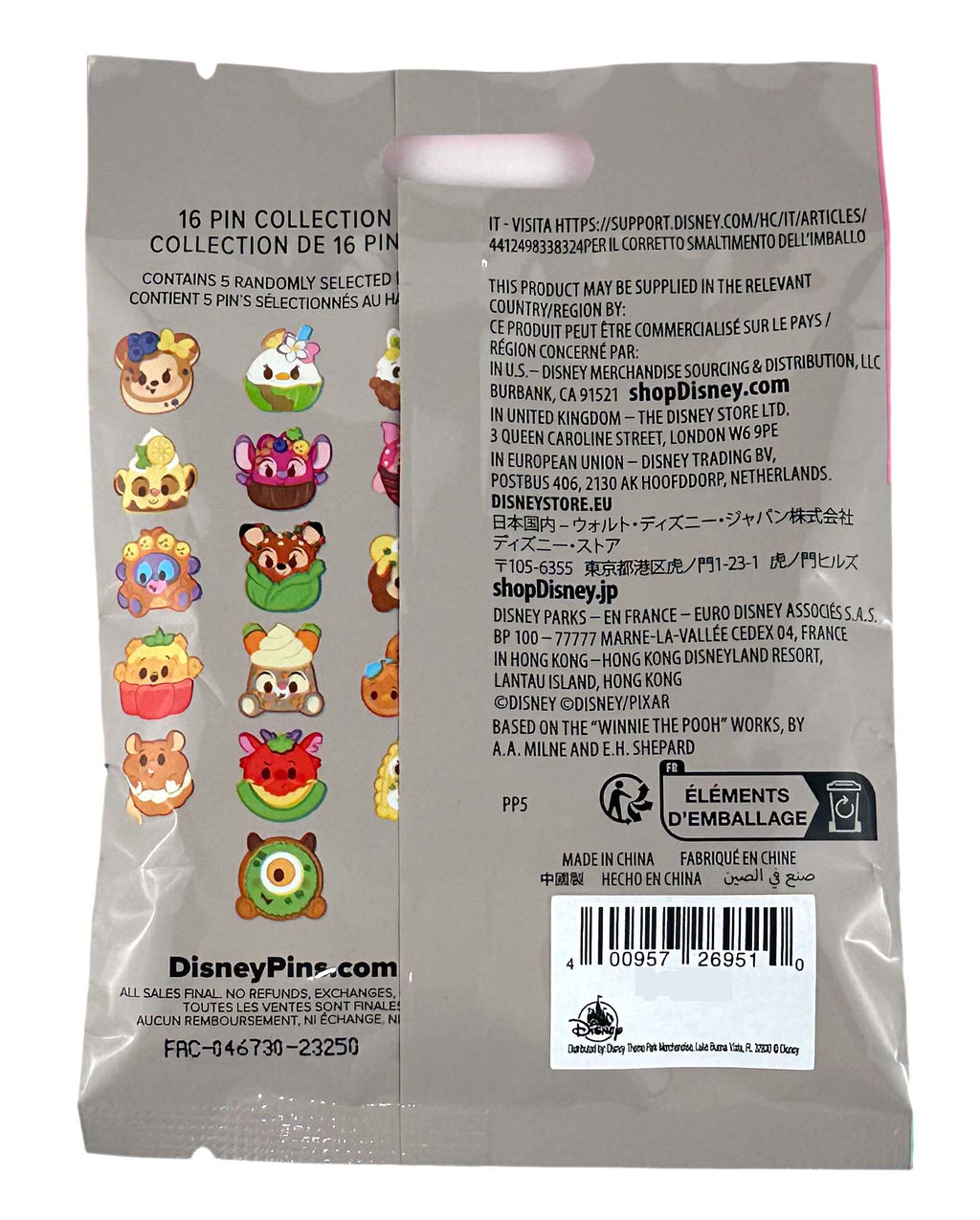 Disney Pin - Munchlings - Mystery Series 2