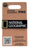 Disney Pin - National Geographic logo - front view