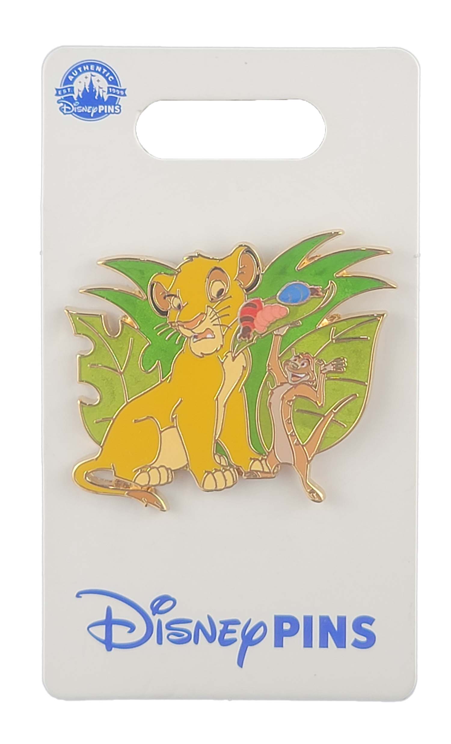 Disney Pin - Lion King - Young Simba and Timon - Juggling Bugs