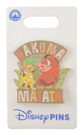 Disney Pin - The Lion King 30th - Simba, Timon and Pumbaa - front view