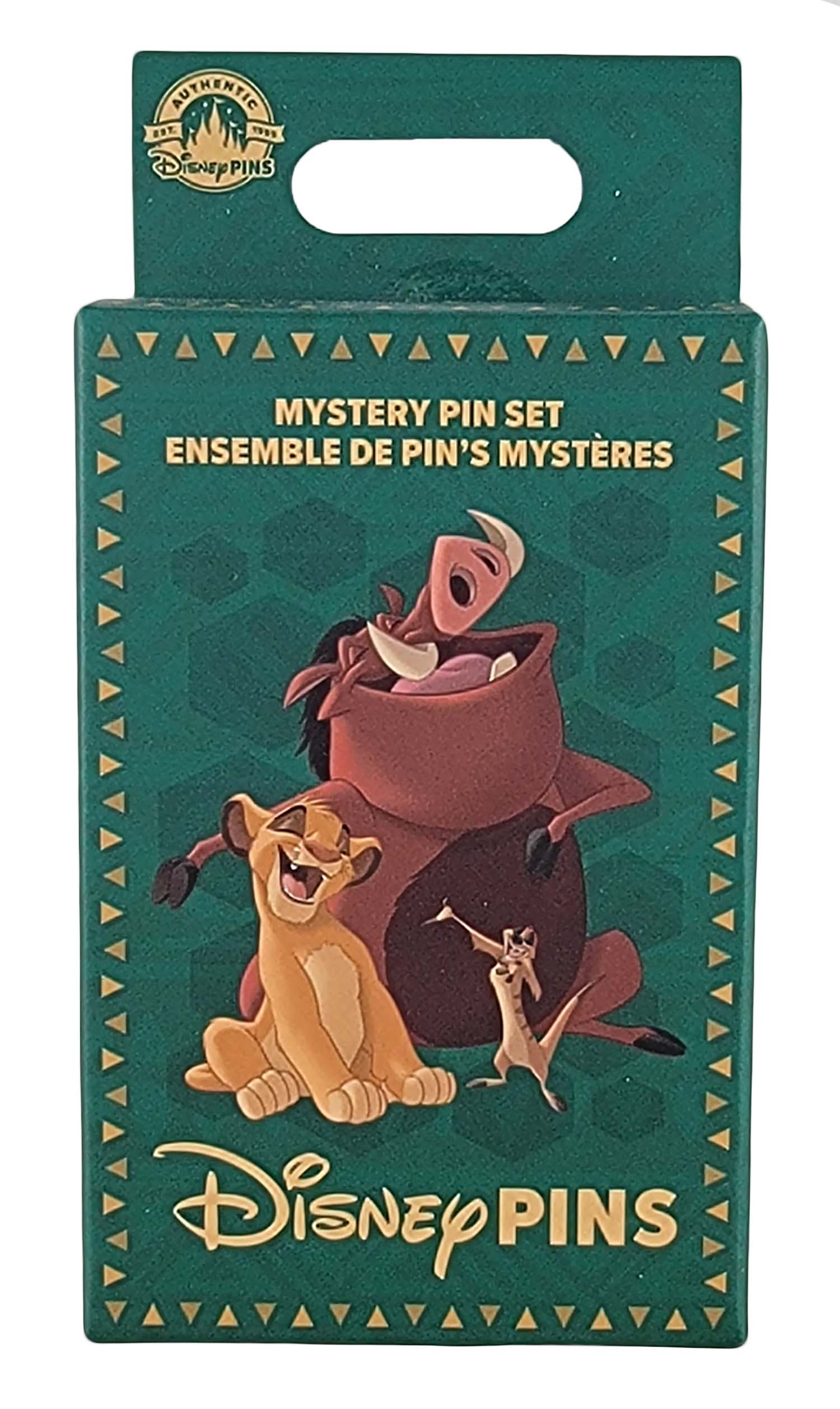 Disney Pin - The Lion King 30th Anniversary Mystery Box - 2 Pins - Sealed