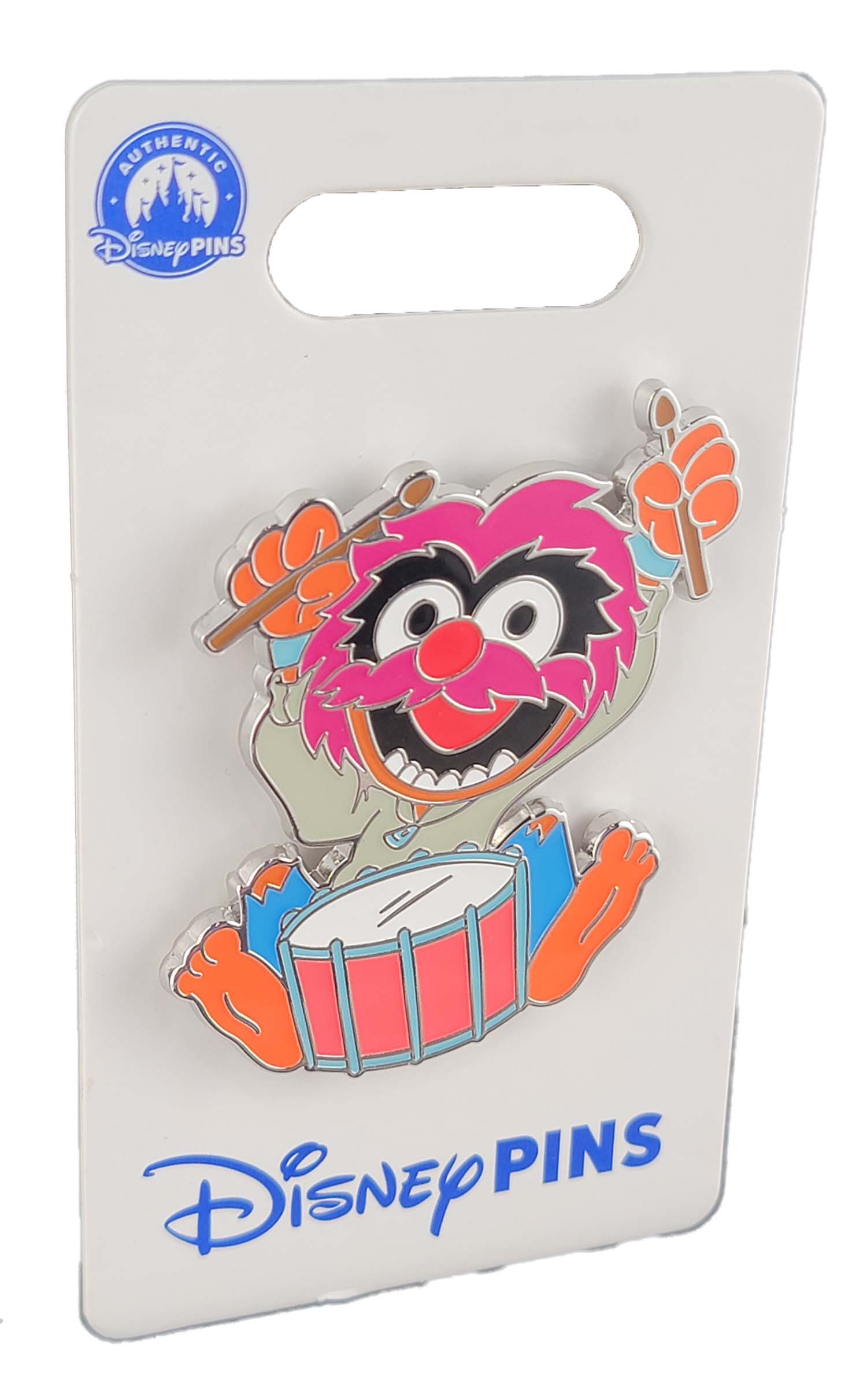 The Muppets Animal playing a drum Disney pin