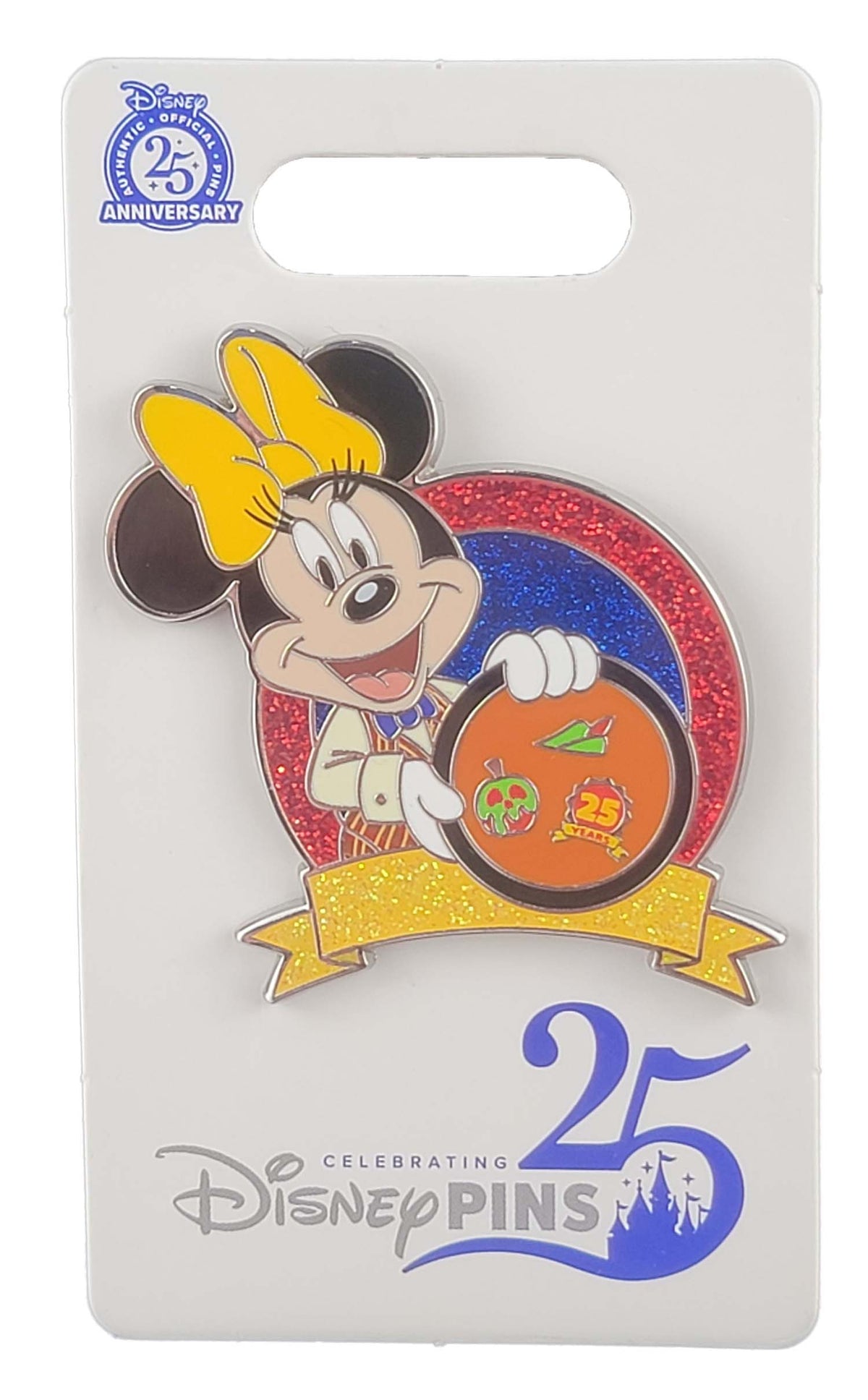 Disney Pin - 25 Years of Pin Trading - Minnie Mouse Dressed as Scoop
