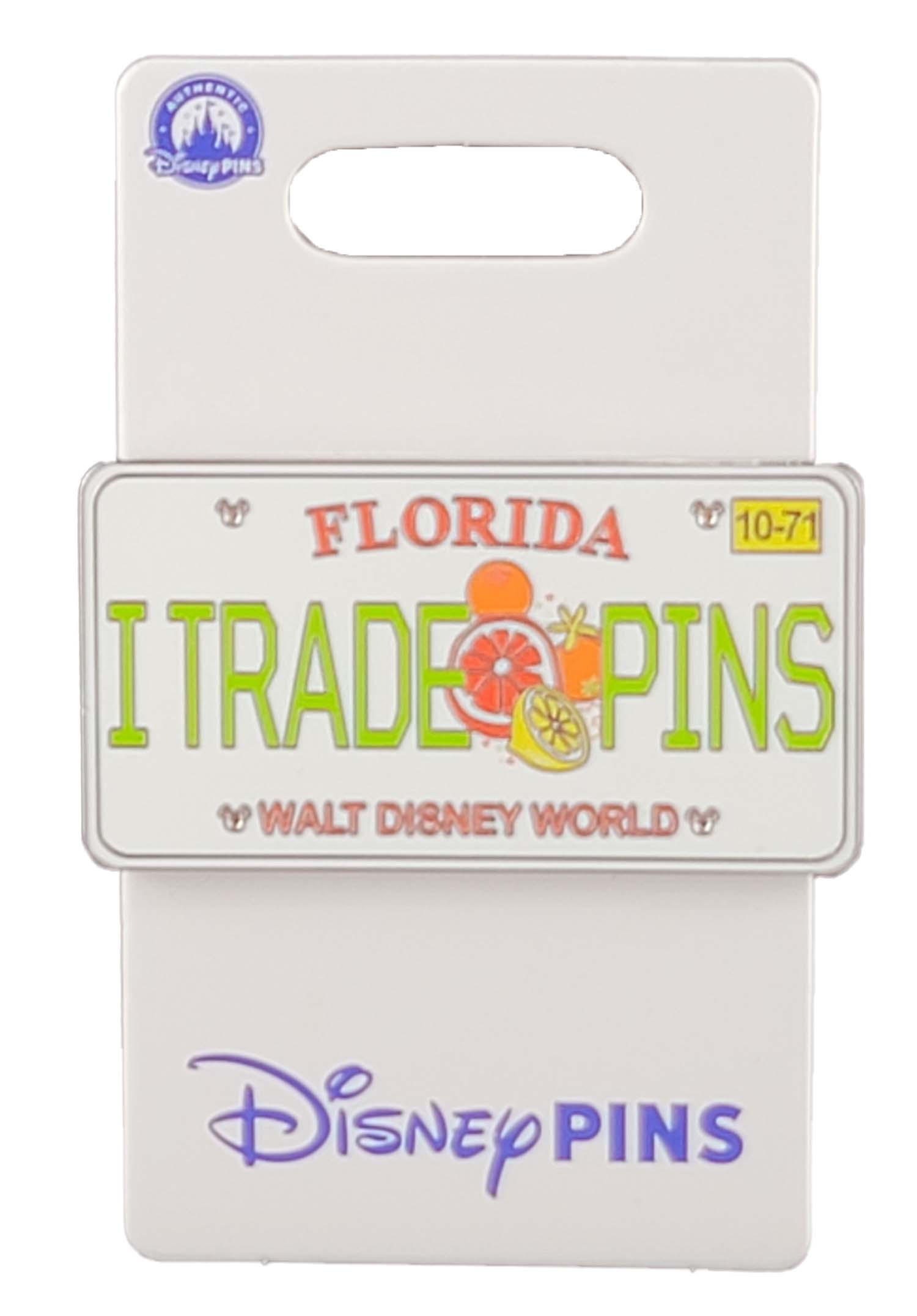 Disney Pin - 25 Years of Pin Trading - Florida I Trade Pins Vanity Plate