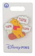Disney Pin - Winnie the Pooh - Sitting on a Log - Think Think Think