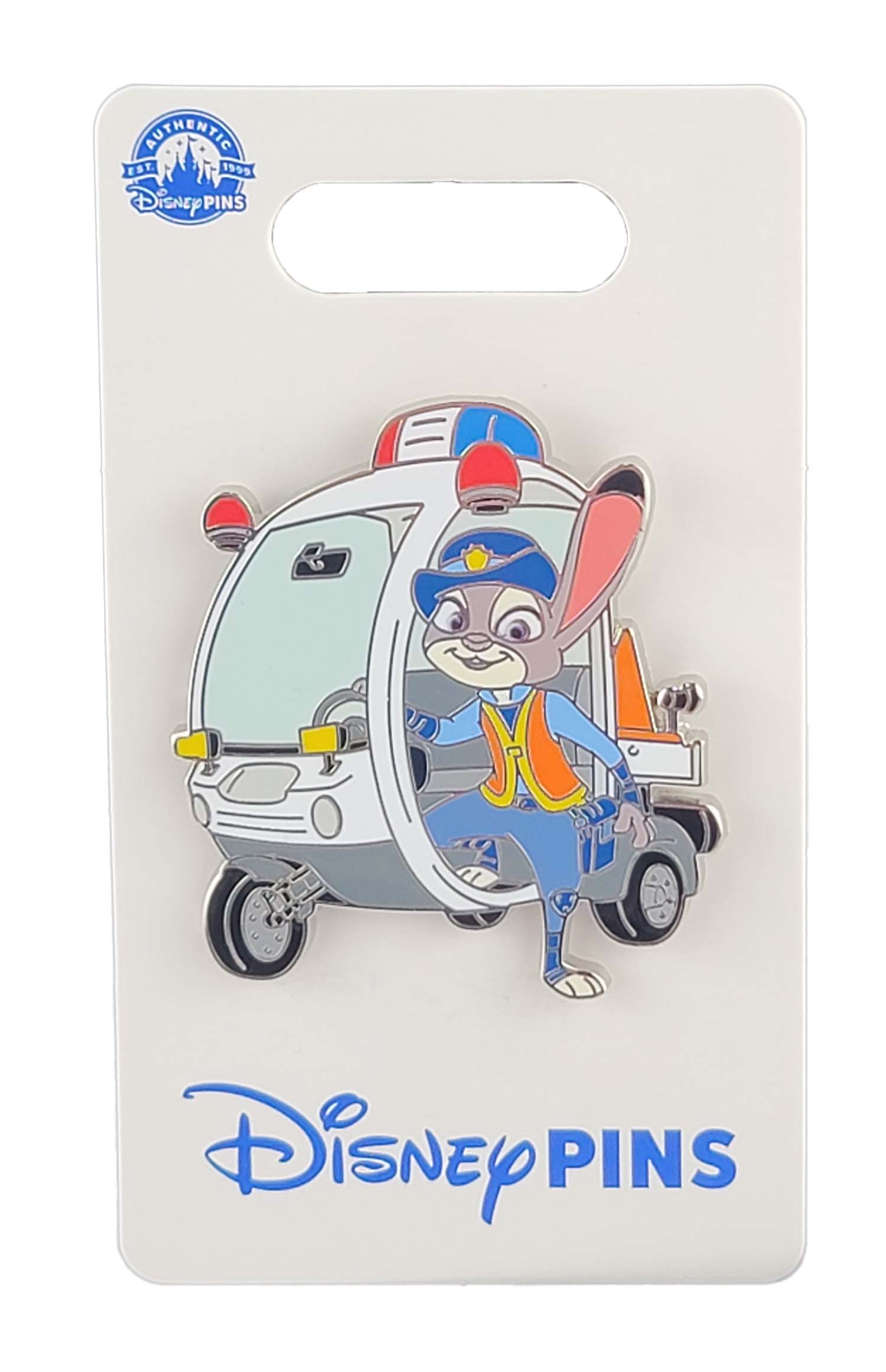 Disney Pin - Zootopia - Judy Hopps - Meter Reader Vehicle