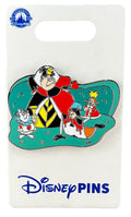 Disney Pin - Alice in Wonderland - Queen Hearts - White Rabbit Scene