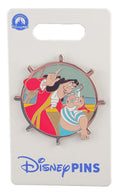 Disney Pin - Villains and Sidekicks Series - Peter Pan - Captain Hook and Mr. Smee