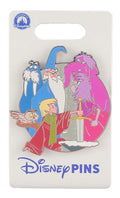 Disney Pin - Character Cluster - Sword in the Stone - Arthur, Archimedes the Owl, Madam Mim and Merlin